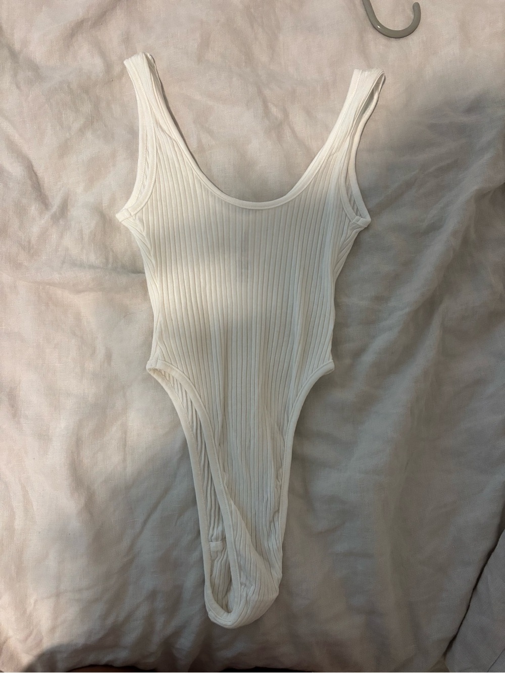 heavy manners white body suit
